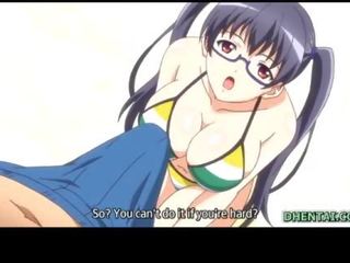 Áo tắm hentai adolescent sexsex và cưỡi bigcock trong các bãi biển