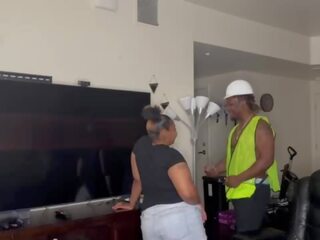 建設 労働者 ファンシー 女性 kendale 与える 彼の クライアント a bbbc 同時に 上の ザ· 仕事