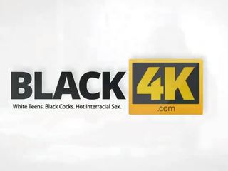 Black4k. 처녀 검정 친구 에 화이트 매력 에 훌륭한 섹스 활동